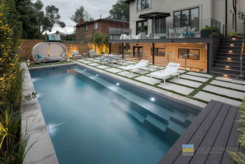 backyard pool design Toronto - Seabreeze pools 22