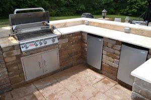 Outdoor Kitchen Ready for the Warmer Toronto Weather